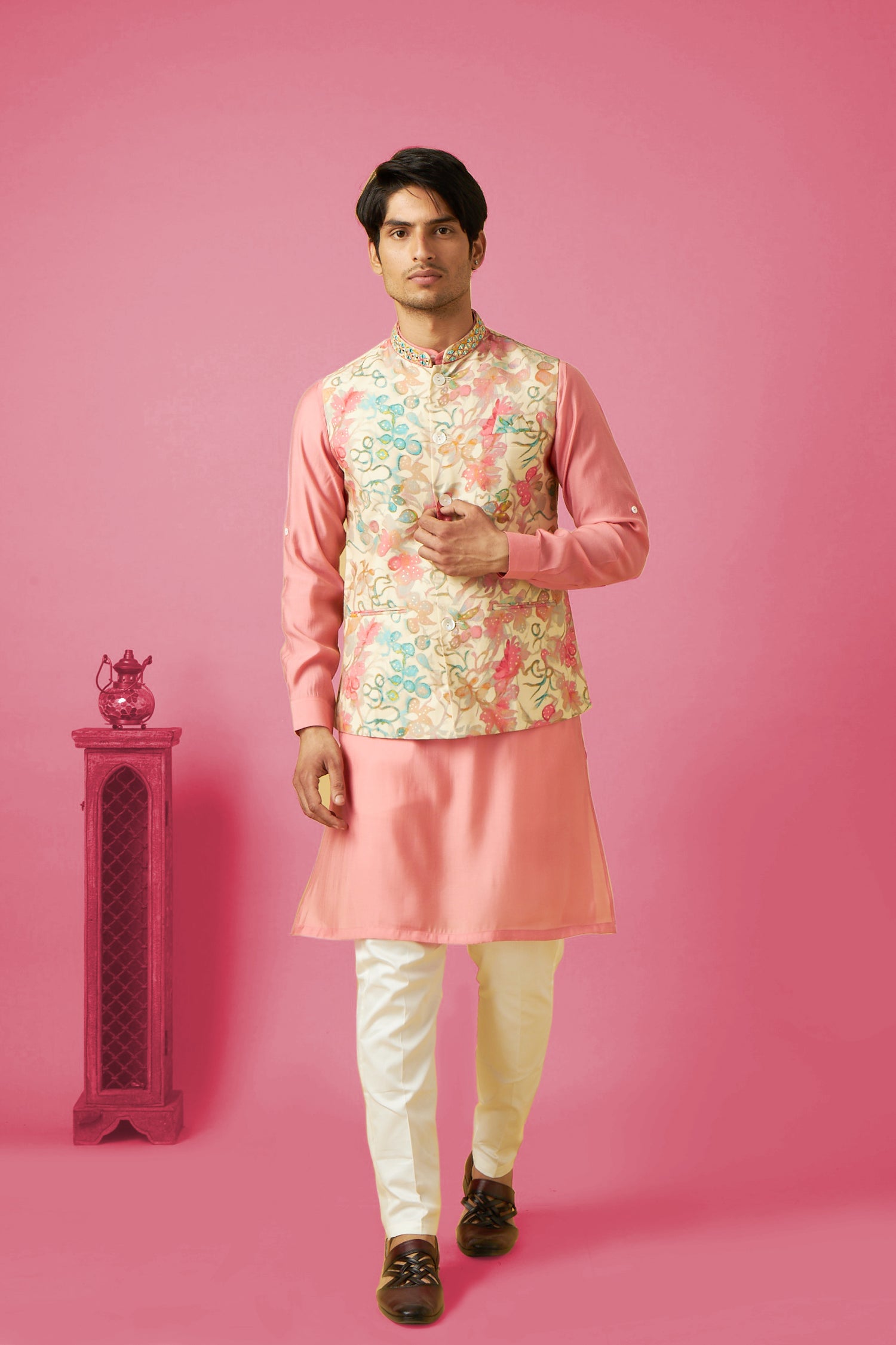 Jacket Kurta Set