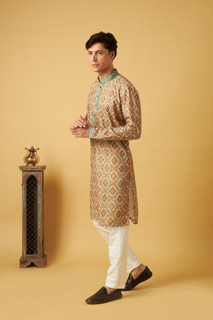 Floral Printed Kurta