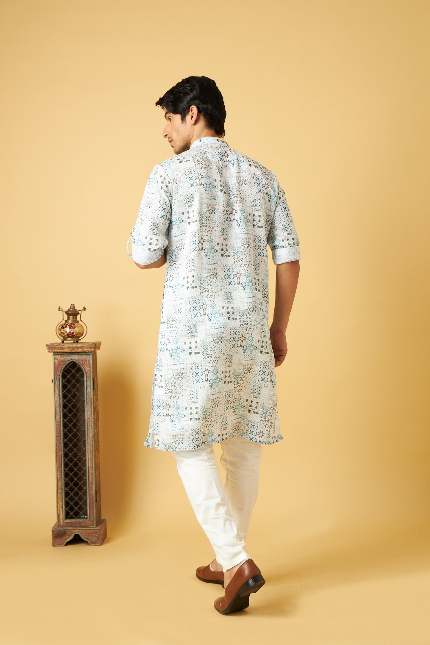 Elegant White Kurta Set