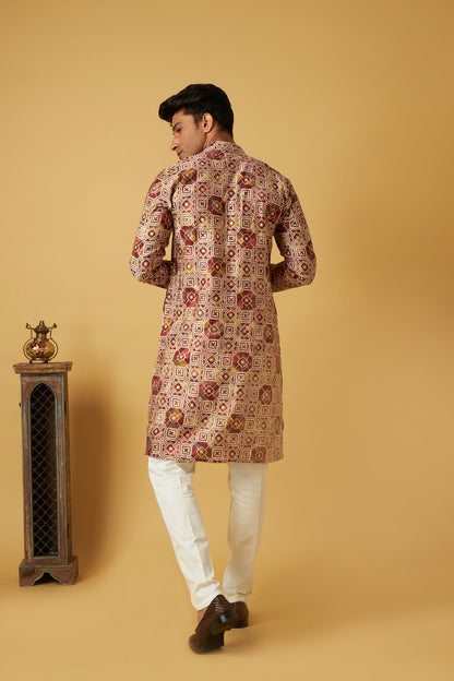 Classic Bandhani Designer Kurta