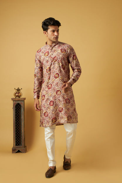 Classic Bandhani Designer Kurta