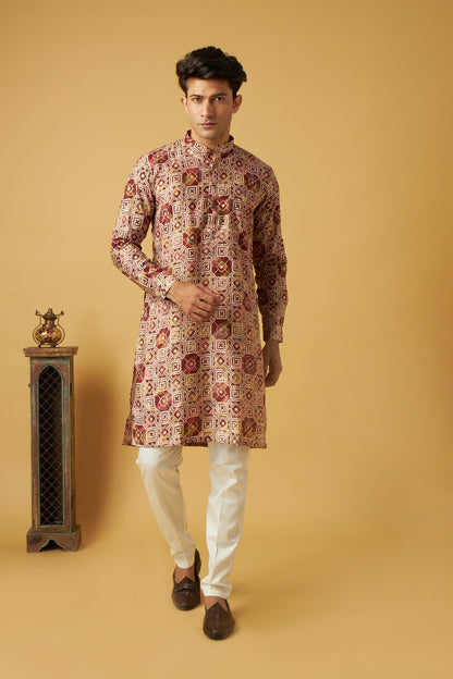 Classic Bandhani Designer Kurta