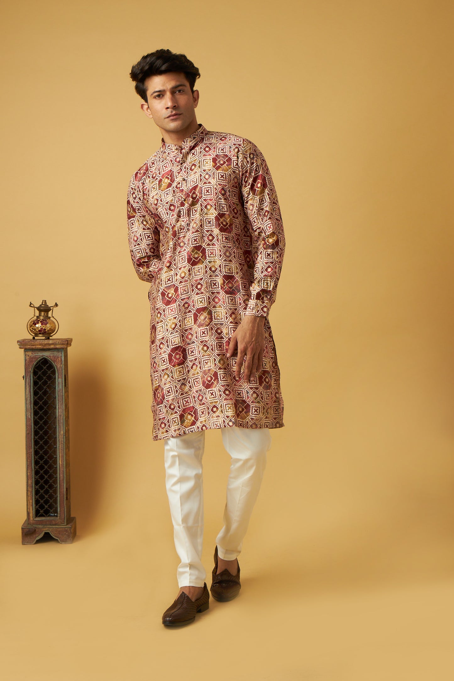 Classic Bandhani Designer Kurta